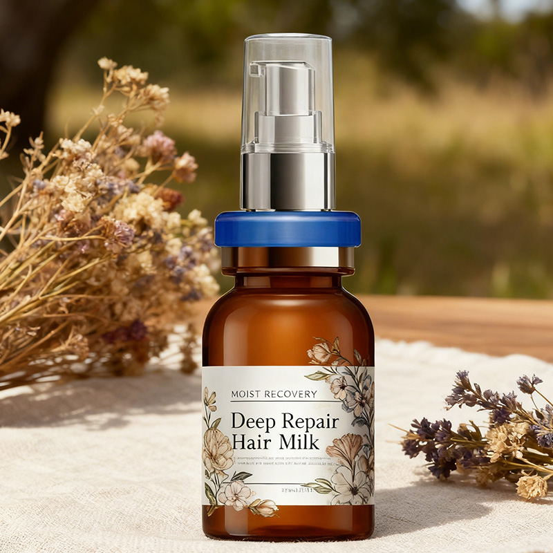 Natural Hydrating Hair Milk for Dry and Damaged Hair Care